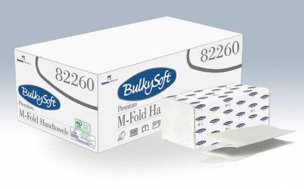 Papirhåndklæde Bulky Soft 3-Lags 32Cm 2500Ark/kar