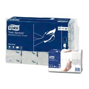 Papirhåndklæde Tork Xpress H2 Universal 2-lags 3800 ark.