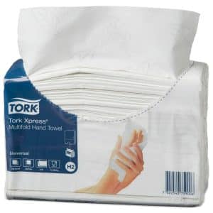 Papirhåndklæde Tork Xpress H2 Universal 2-lags N93330 3800 ark.